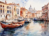 Plakat 40x30cm Wenecka Impresja