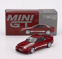 MINI GT NISSAN SKYLINE GT-R (R32) VeilSide Combat C-I Gem Red 1:64