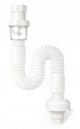 ZESTAW: SYFON UMYWALKOWY DO UMYWALKI + KOREK KLIK-KLAK Z PRZELEWEM na Arena.pl