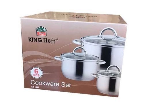 Garnki Kinghoff Silver 6 Ele Kh-4447 na Arena.pl