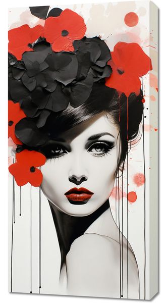 Obraz 50x100cm Kwiatowa Pasja zdjęcie 1