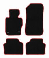 Dywaniki welurowe CARLUX-RED BMW 3 E91 xDrive 2004-2011 czarne/czerwone