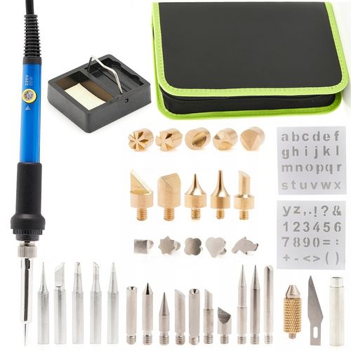 WYPALARKA DO DREWNA LUTOWNICA TBJ60W Z POTENCJOMETREM ZESTAW 39w1 na Arena.pl