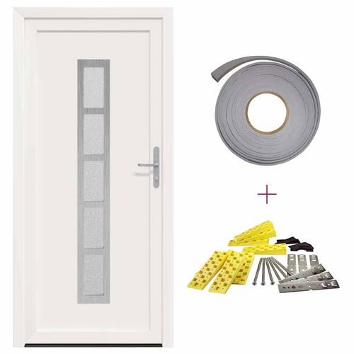 Drzwi Frontowe Biały PVC na Arena.pl