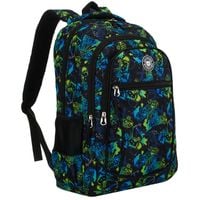 szkolny plecak z poliestru pokryty wzorem w deskorolki - peterson