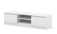 Szafka RTV MAJA 150 cm biały mat stolik pod telewizor