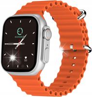 Smartwatch EcoWatch EW2 Srebrny 1.95" IPS 230mAh Pulsoksymetr