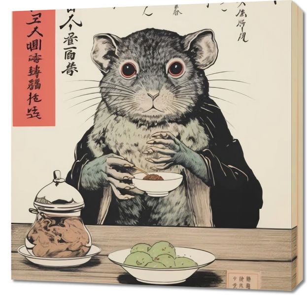 Obraz 70x70cm Kulinarne Rozważania zdjęcie 1