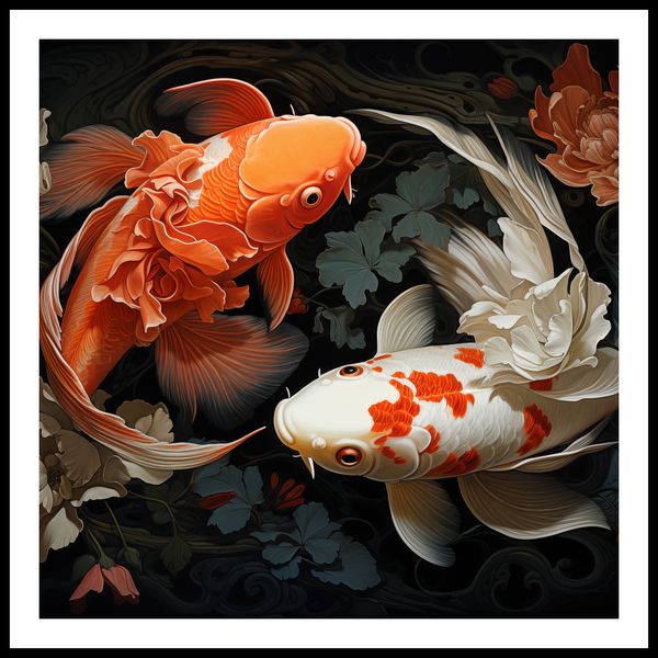 Plakat 90x90cm Harmonijny Taniec zdjęcie 3