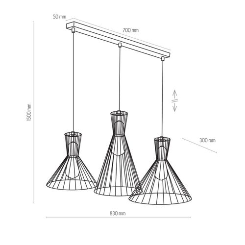 lampa wisząca sahara 3352 tk lighting na Arena.pl