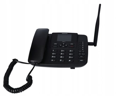 Telefon Stacjonarny Maxcom Mm41D Biurkowy Sim na Arena.pl