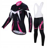 Komplet Rowerowy Termoaktywny Z Wkładką Damski Ocieplany Dopasowany Żel 4XL