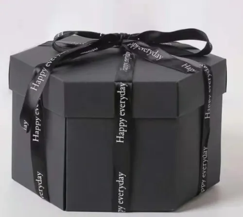 PUDEŁKO NIESPODZIANKA EXPLODING BOX PREZENT URODZINY IMIENINY ZRÓB TO SAM na Arena.pl