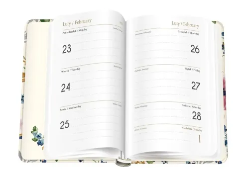 KALENDARZ KSIĄŻKOWY A6 192 METALLIC STRIPES 2026 INTERDRUK na Arena.pl