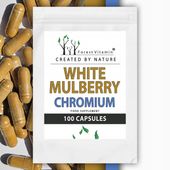 Morwa Biała + Chrom 100kaps ODCHUDZANIE METABOLIZM EKSTRAKT MULBERRY