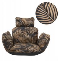 Wodoodporna poduszka kokon na huśtawkę ogrodową, fotel wiszący