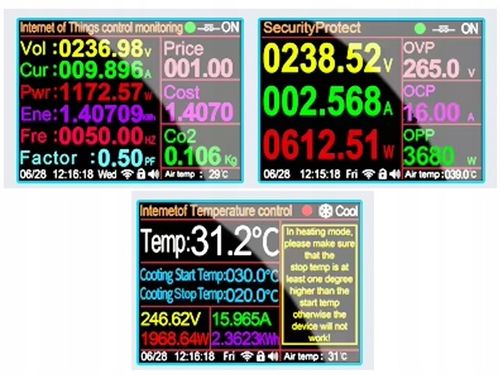TERMOSTAT ELEKTRONICZNY WiFi WATOMIERZ TIMER APLIKACJA GNIAZDKO 230V na Arena.pl