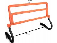 płotek treningowy koordynacyjny 3 wysokości - zestaw 6szt. r.