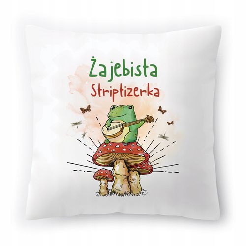 Poduszka Dla Striptizerki Na Urodziny Prezent Z Nadrukiem Ze Zdjęciem na Arena.pl