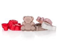 silikonowe foremki do pieczenia 6 szt. niedźwiadki banquet