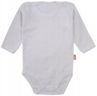 BODY długi rękaw BAWEŁNA ACAR biel 12/18 H606A