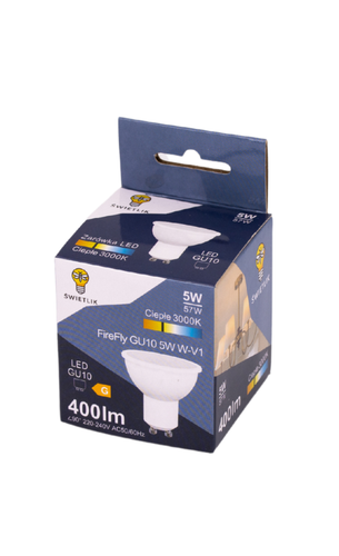 żarówka led gu10 5w barwa biała ciepła na Arena.pl