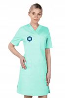 Fartuch medyczny sukienka kosmetyczna firmowa z HAFTEM TWOIM LOGO 5 szt