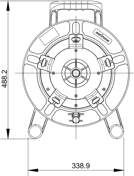 Bęben do kabla Roxtone PCD380 zdjęcie 5