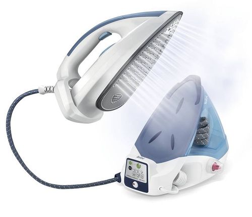 System do prasowania Tefal Express Compact GV7340 Biała/Niebieska na Arena.pl