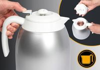 EKSPRES PRZELEWOWY DO KAWY KAWIARKA Z TERMOSEM + TERMOS 870W 1L