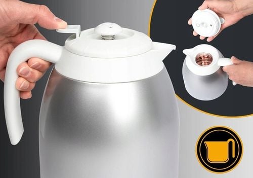 EKSPRES PRZELEWOWY DO KAWY KAWIARKA Z TERMOSEM + TERMOS 870W 1L na Arena.pl