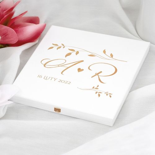 PREZENT ŚLUBNY PUDEŁKO NA PIENIĄDZE ŚLUB KARTKA ŚLUBNA DLA PARY MŁODEJ na Arena.pl
