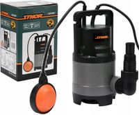 POMPA ZANURZENIOWA DO WODY BRUDNEJ CZYSTEJ ŚCIEKÓW Z PŁYWAKIEM STHOR 400W