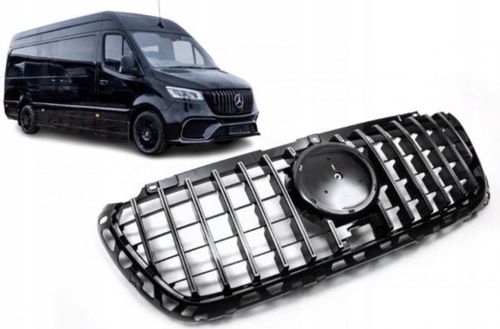 GRILL ATRAPA DO MERCEDES SPRINTER W907 W910 Od 2018- CHROM GT na Arena.pl