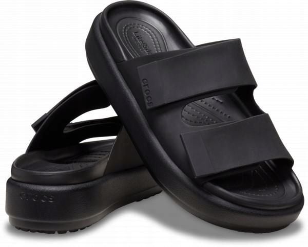 Damskie Lekkie Buty Klapki Crocs Brooklyn Luxe 209586 Sandal 38-39 zdjęcie 2