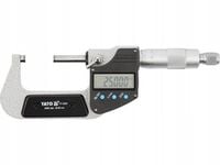 YATO MIKROMIERZ CYFROWY MIKROMETR ELEKTRONICZNY ZEWNĘTRZNY 25-50mm/0.001mm
