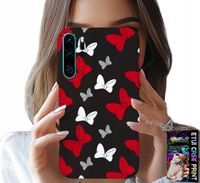 ETUI DO HUAWEI P30 PRO - KOKARDKI CZERWONO BIAŁE MYSZKA, WZORY