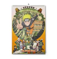 Kalendarz Naruto 2026 A3