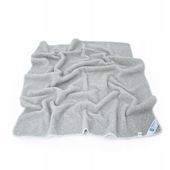 NATURALNY KOC WEŁNIANY 140x200 WEŁNA MERYNOS TUMBLER SZARY INDYGOSKLEP