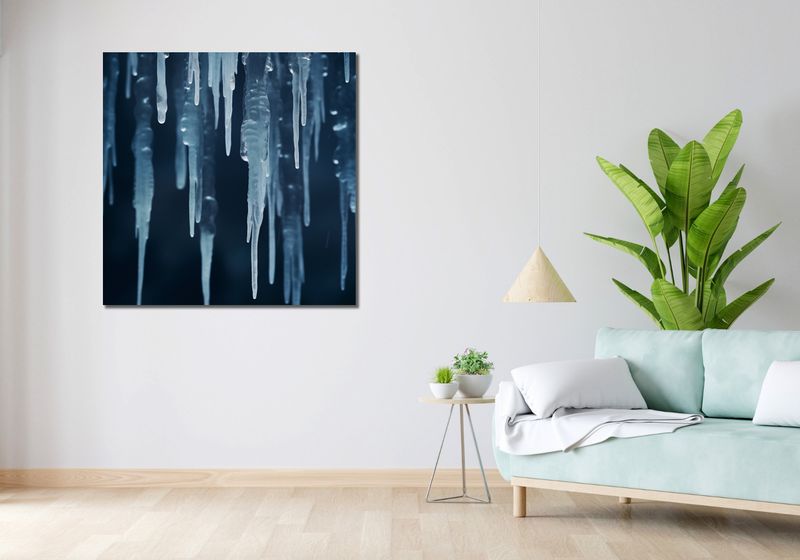 Obraz 100x100cm Zimowy Szept zdjęcie 2