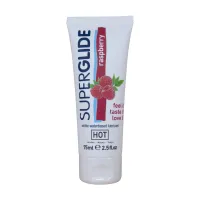 hot superglide water-based żel poślizgowy jadalny 75 ml