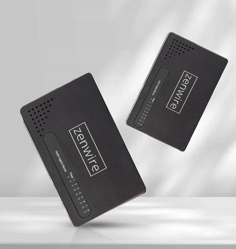 Switch Rozdzielacz LAN 8 Portów Gigabit Ethernet RJ45 1000 MB do Internetu na Arena.pl