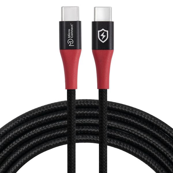 MicroConnect Safe Charge USB-C to C Data zdjęcie 1