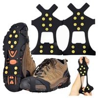 Raczki antypoślizgowe opaski na buty nakładki z kolcami uniwersalne 39-43