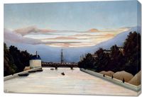 Obraz 100x70cm The Eiffel Tower, Rousseau Vintage do Salonu