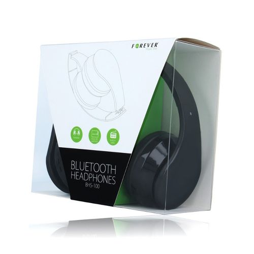 Słuchawki bluetooth Forever BHS-100 czarne na Arena.pl