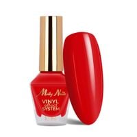 Klasyczny lakier Color Lacquer Vinyl Effect MollyNails Fire Red 10 ml