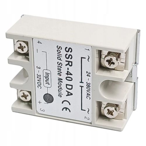 Moduł Przekaźnika SSR-40DA 40A/380V Przekaźnik Elektroniczny na Arena.pl