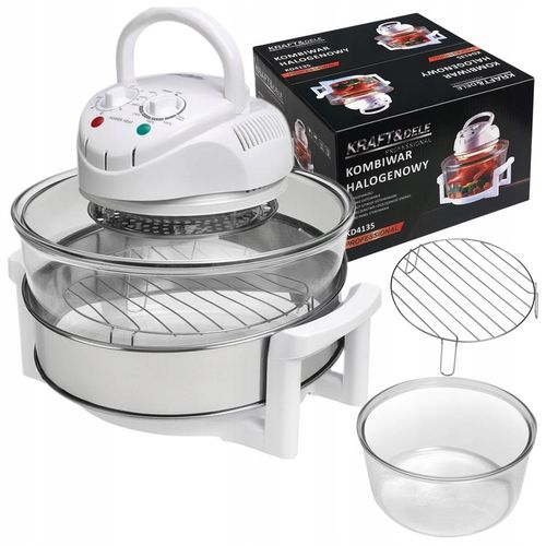 KOMBIWAR PIEC HALOGENOWY MINI PIEKARNIK GARNEK ELEKTRYCZNY 18L 1500W na Arena.pl