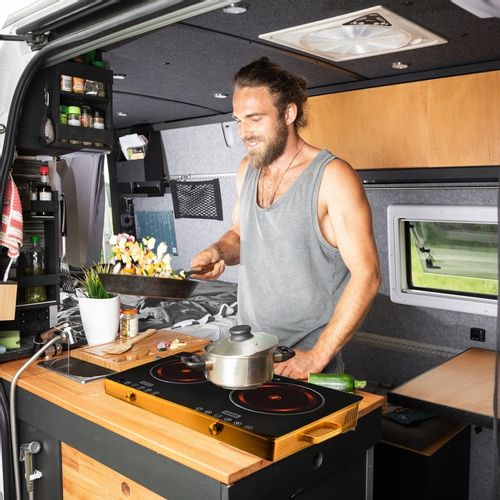 KUCHENKA PŁYTA GRZEWCZA PODWÓJNA DWUPALNIKOWA PRZENOŚNA 4000W ELEKTRYCZNA na Arena.pl